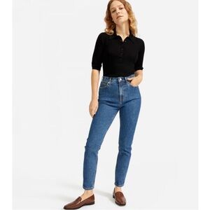 Everlane High Rise Ankle Jeans Women’s Size 29 Classic Medium Denim Blue Wash